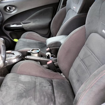 фото thumb №13, Подлокотник предназначенный nissan juke i 2010-2019 з чёрная nicią + бесплатно