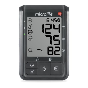 МОНИТОР АРТЕРИАЛЬНОГО ДАВЛЕНИЯ MICROLIFE BP B6 + БЛОК ПИТАНИЯ BLUETOOTH