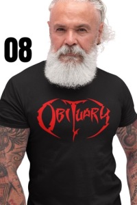 Мужская футболка OBITUARY L LARGE DESIGNS L