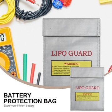 Портативная защитная сумка для аккумуляторов Lipo