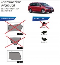 фото thumb №9, Захист сонячна seat alhambra багажник захисні накладки ролети сонцезахисний