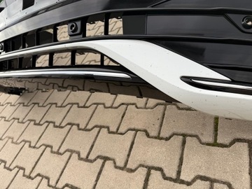 фото thumb №13, Бампер переднє volkswagen tiguan ii 20 рестайлінг 5nn r-line 4xpdc хромовані елементи