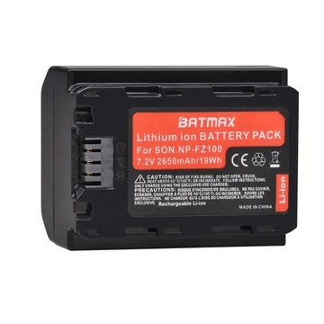 Bateria SONY NP-FZ100 A9 A7III 3 A7R III -2600mAh