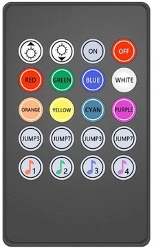 BLINK LED автомобильная кабина RGB 6х30см МУЗЫКА + багажник