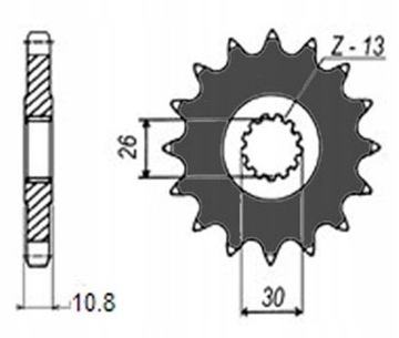 КОМПЛЕКТ DID SUN DRIVE YAMAHA TDM 900 02-13 GOLD