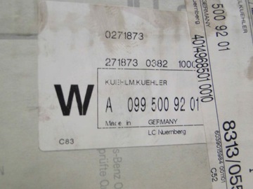 фото thumb №11, Mercedes amg gt 190 рестайлінг радіаторів води w підкрилок