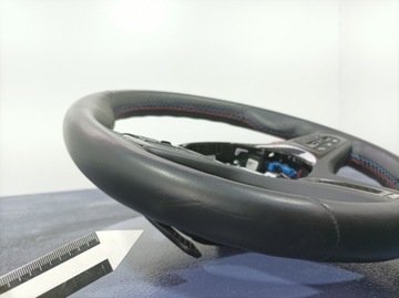 фото thumb №6, Bmw m3 g80 кермо mperfomance карбон пелюстки з підігрівом 8381533