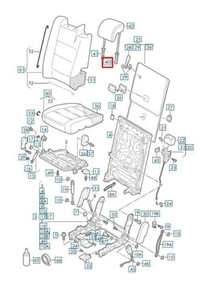 фото thumb №15, Напрямна підголівник антрацит vag volkswagen jetta audi a1 оригінальний