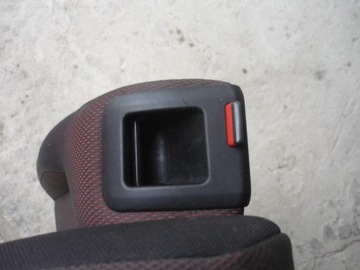 фото thumb №6, Спинка сидіння сидіння правий зад seat leon ii 05-12 бордовий гарний