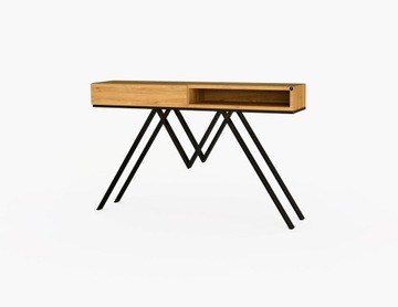 KONSOLA 120 cm DREWNO LITE DĄB OLCHA SKD-290