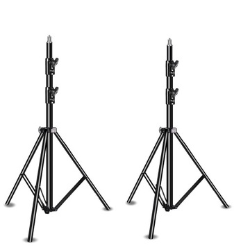 Светодиодная лампа для софтбокса Softbox 2x50 Вт Набор студийных штативов для фотографии