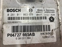 фото thumb №4, Блок управления двигателя p04727665ab 0281011063 chrysler voyager iv 2.5 crd