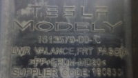 Плита pod бампер передний tesla y 1613579-00-c Цена, фото thumb