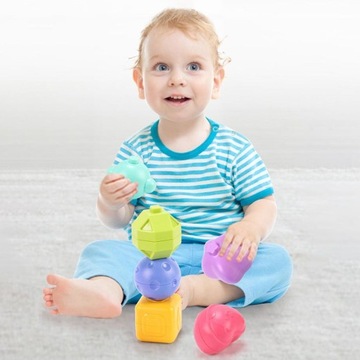 EDUCATIONAL CUBE 7в1 гибкий сортер + блоки