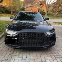 фото thumb №11, Решётка радиатора audi a4 b8 2011-2016 plaster соты чёрный блеск rs решётка радиатора бампера