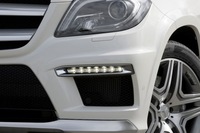 фото thumb №3, Mercedes gl x166 рамка свет led левая хромированная