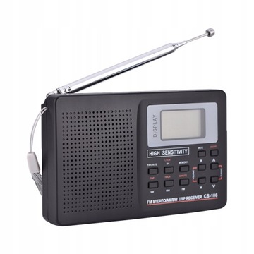 СОЛНЕЧНЫЙ РАДИОФОНАРИК FM/AM/SW/LW SOS