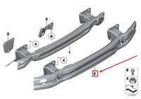 фото thumb №7, Bmw x1 e84 rear бампер усилитель bar 2990173 51212990173