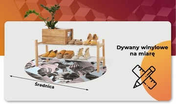 Dekoracja ochronna mata fi100 Tropikalny patchwork