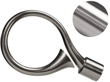 19 mm MONZA zakończenie do karnisza STAL