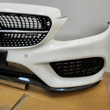 фото thumb №13, Mercedes c-klasa w205 бампер перед переднее amg 6xpdc комплектный 149