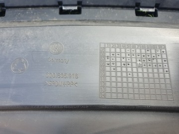 фото thumb №8, Dół бампера vw polo iv cross 6q0 рестайлинг год 06-09