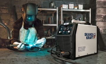 ИНВЕРТОРНЫЙ СВАРОЧНЫЙ АППАРАТ INVERTER SKANDI KRAFT TIG 220 AC DC 200A IGBT MMA PULS