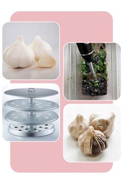 Garnek do fermentacji czarnego czosnku TIROSS 2 tryby 6L TS908