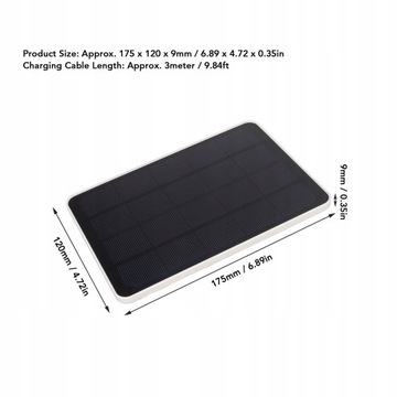 PANEL SŁONECZNY SOLARNY DO KAMER EUFYCAM SOLAR