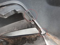 фото thumb №12, Honda civic hb lift 2015-2017 15 бампер задний задняя