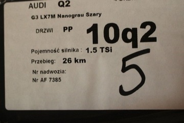 фото thumb №12, Audi q2 дверь правые перед + зад сторона правая передние + задние 2 штуки колесо