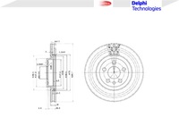 фото thumb №4, Bg2844 delphi диск гальмівна