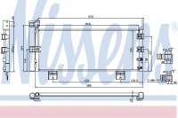 фото thumb №1, Радиатор кондиционера nissens 940450