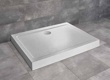 RADAWAY Doros D Компактный душевой поддон 120x90 Камень белый