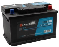 фото thumb №1, Акумулятор 12v 65ah 650a p+ efb старт-стоп bpower 100efb