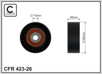 фото thumb №3, Ролик prow. ремень клиновой alfa romeo 156 2.4 jtd