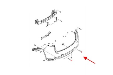 фото thumb №10, Заглушка фаркоп буксировочный зад правая mazda cx-5 kf 2017-2021 оригинал