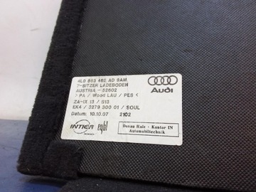 фото thumb №6, Audi q7 4l пол багажника 4l0863462ad