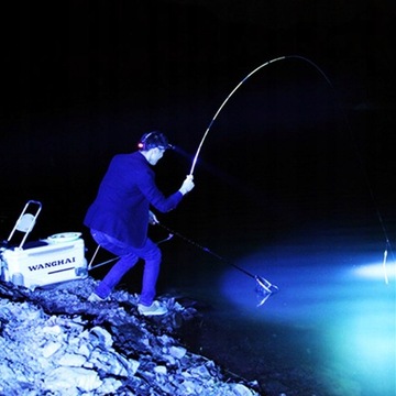 МОЩНАЯ УФ-ФОНАРЬ ДЛЯ ЯНТАРЯ 128LED 395нм