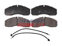 Купить Тормозные колодки тормозные перед ft29117 fast, фото thumb