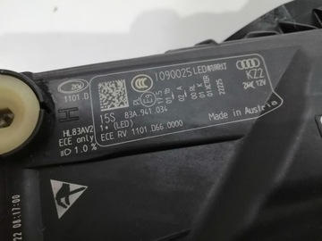 фото thumb №12, Лампа правая передняя audi q3 ii полный led