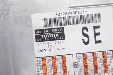 фото thumb №6, Toyota prius xw50 1.8 гибридная модуль управляющая 89170-47840 152100-2891