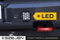 фото thumb №8, Бампер задний стальной + led ford ranger 2015-2022