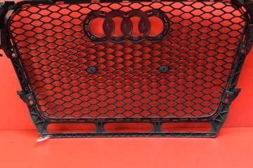 фото thumb №11, Решітка решітка радіатора чорна 8k0853651r сота сота audi a4 rs4 b8 рестайлінг 12-15