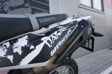 КОМПЛЕКТ наклеек Yamaha WR 125 R ЧЕРНЫЙ ШПОН ЭНДУРО.