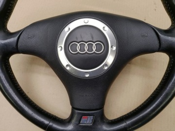 фото thumb №10, Кермо + подушка шкіра audi tt 8n купе sline s-line роки 1998-2006