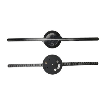 Wentylator z hologramem 3D, rozdzielczość 512x234p, 234 koraliki LED, 16,5