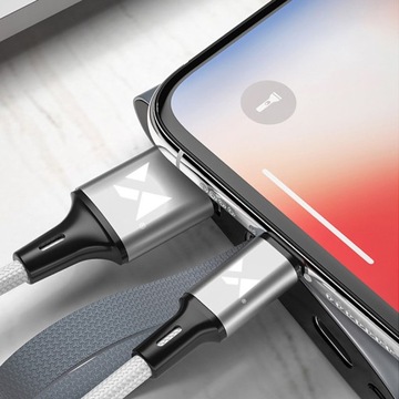 Оригинальный USB-кабель ROCK для iPhone 6, 7, 8 X S, 1 м