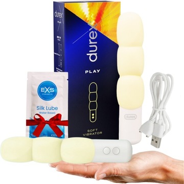 DUREX SOFT ЖЕНСКИЙ КЛИТОРАЛЬНЫЙ ВИБРАТОР ДЛЯ ТОЧКИ G ЗАРЯЖЕННЫЕ ОРГАЗМЫ + БЕСПЛАТНЫЙ ГЕЛЬ