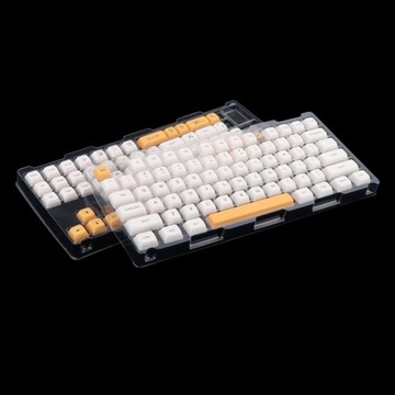 140 колпачков для клавиш из ПБТ, тема «Медовое молоко» XDA